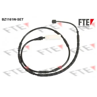 Contact d'avertissement, usure des plaquettes de frein FTE BZ1161W-SET