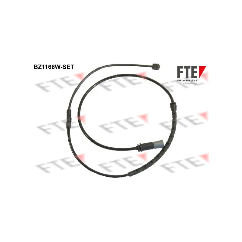Contact d'avertissement, usure des plaquettes de frein FTE BZ1166W-SET