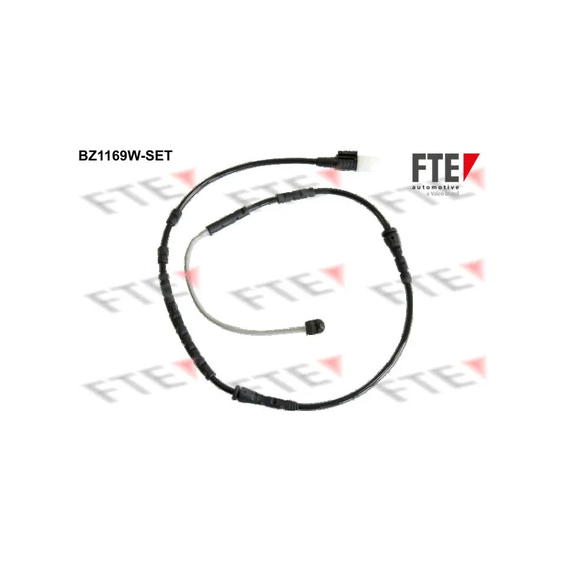 Contact d'avertissement, usure des plaquettes de frein FTE BZ1169W-SET