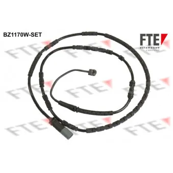 Contact d'avertissement, usure des plaquettes de frein FTE BZ1170W-SET