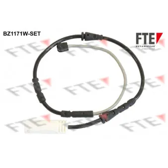 Contact d'avertissement, usure des plaquettes de frein FTE BZ1171W-SET
