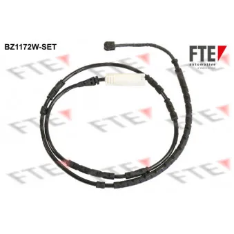 Contact d'avertissement, usure des plaquettes de frein FTE BZ1172W-SET