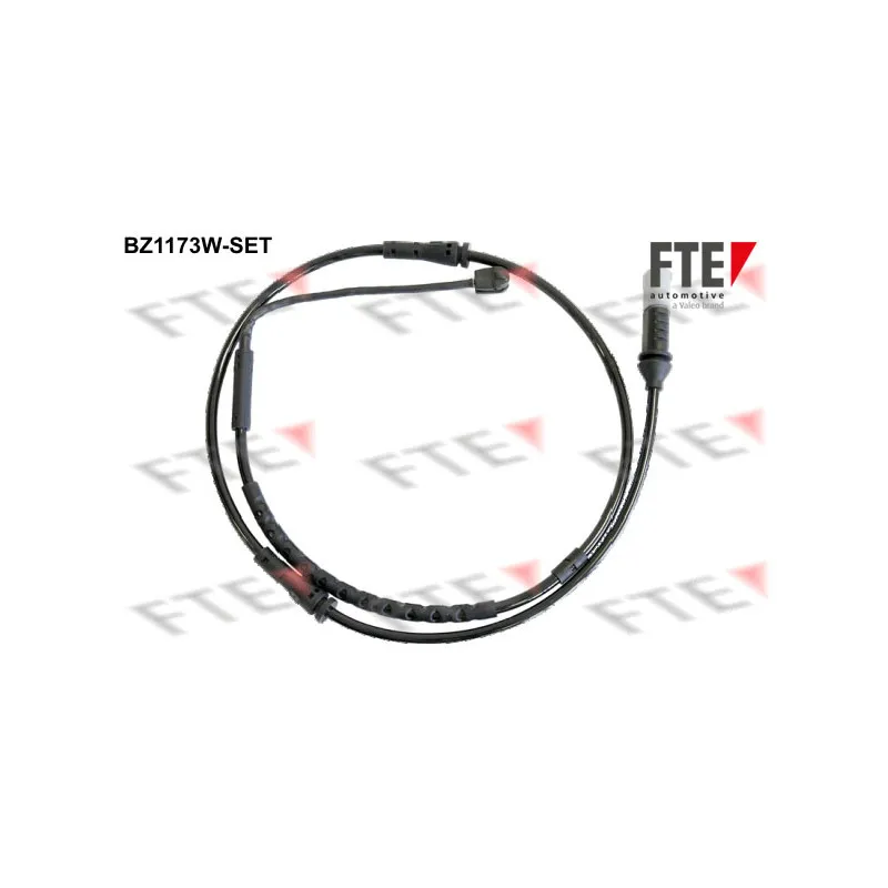 Contact d'avertissement, usure des plaquettes de frein FTE BZ1173W-SET