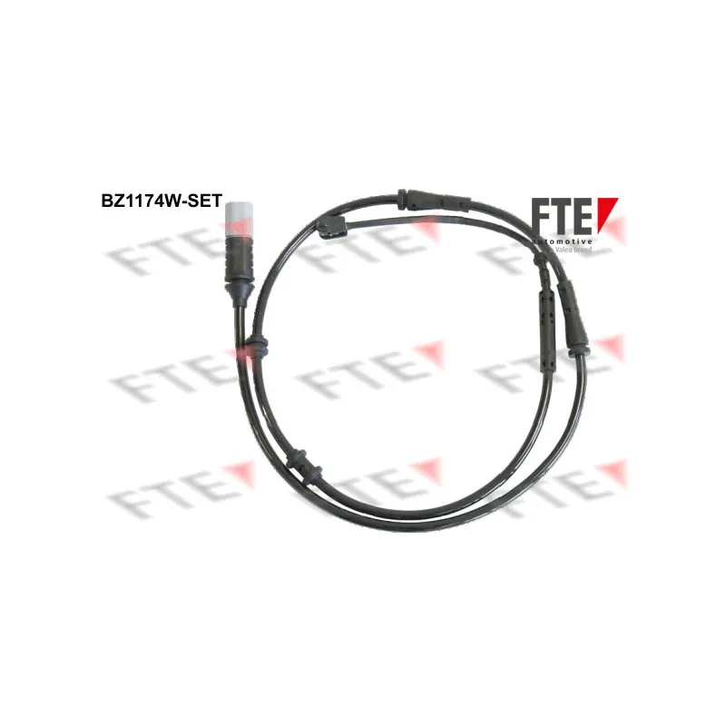 Contact d'avertissement, usure des plaquettes de frein FTE BZ1174W-SET