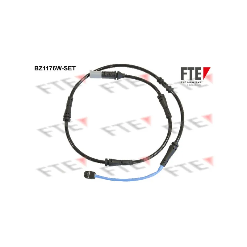 Contact d'avertissement, usure des plaquettes de frein FTE BZ1176W-SET