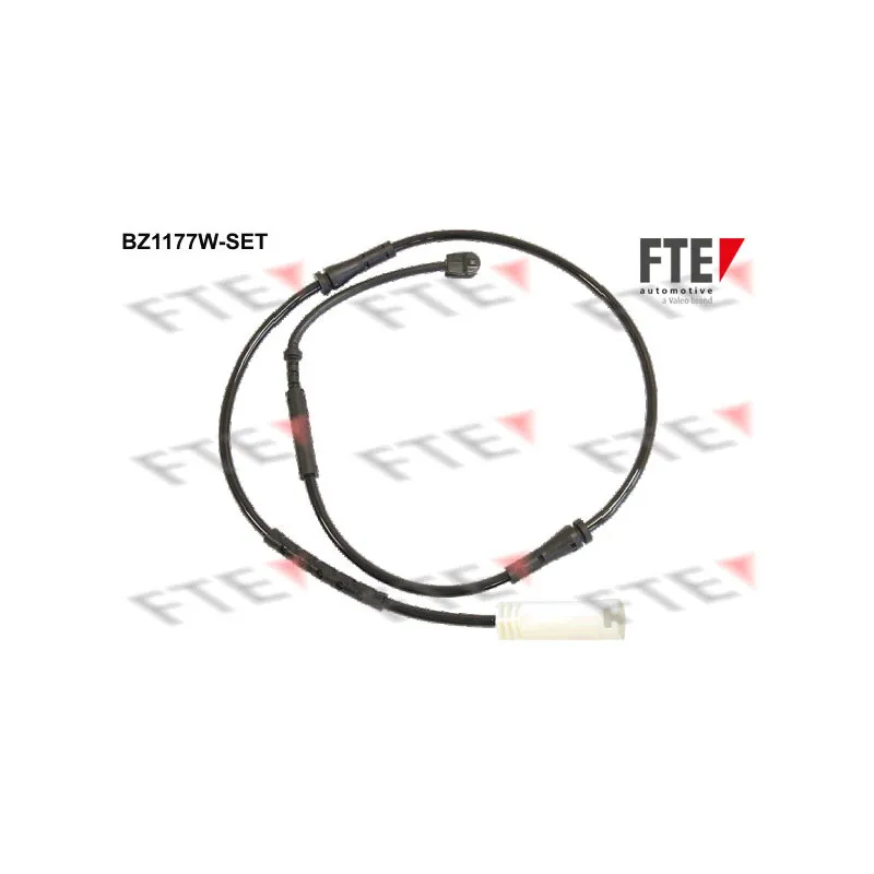 Contact d'avertissement, usure des plaquettes de frein FTE BZ1177W-SET