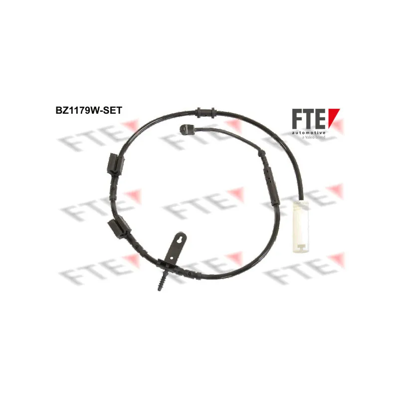Contact d'avertissement, usure des plaquettes de frein FTE BZ1179W-SET