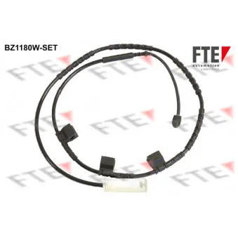 Contact d'avertissement, usure des plaquettes de frein FTE BZ1180W-SET