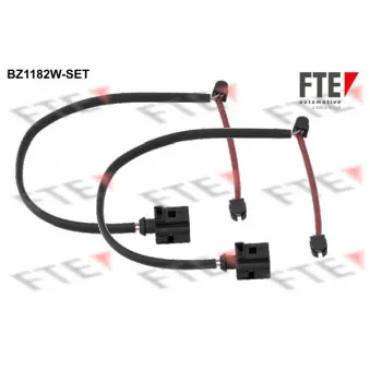 Contact d'avertissement, usure des plaquettes de frein FTE BZ1182W-SET