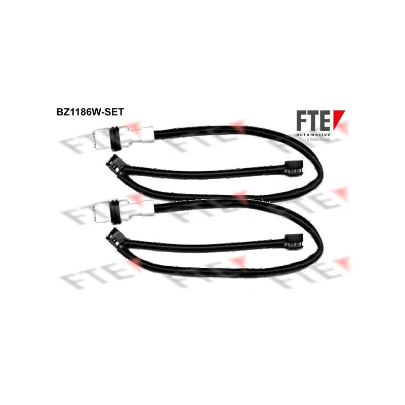 Contact d'avertissement, usure des plaquettes de frein FTE BZ1186W-SET