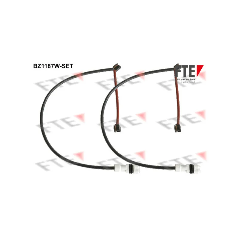 Contact d'avertissement, usure des plaquettes de frein FTE BZ1187W-SET