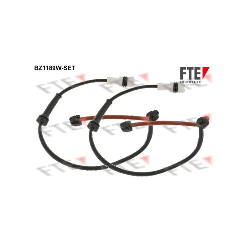 Contact d'avertissement, usure des plaquettes de frein FTE BZ1189W-SET