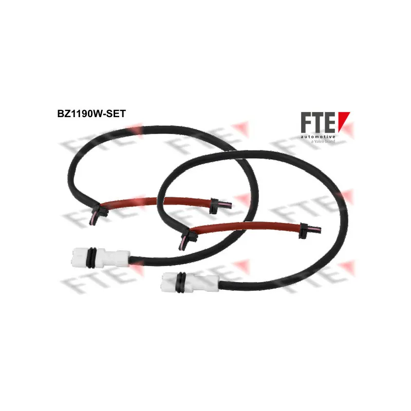 Contact d'avertissement, usure des plaquettes de frein FTE BZ1190W-SET