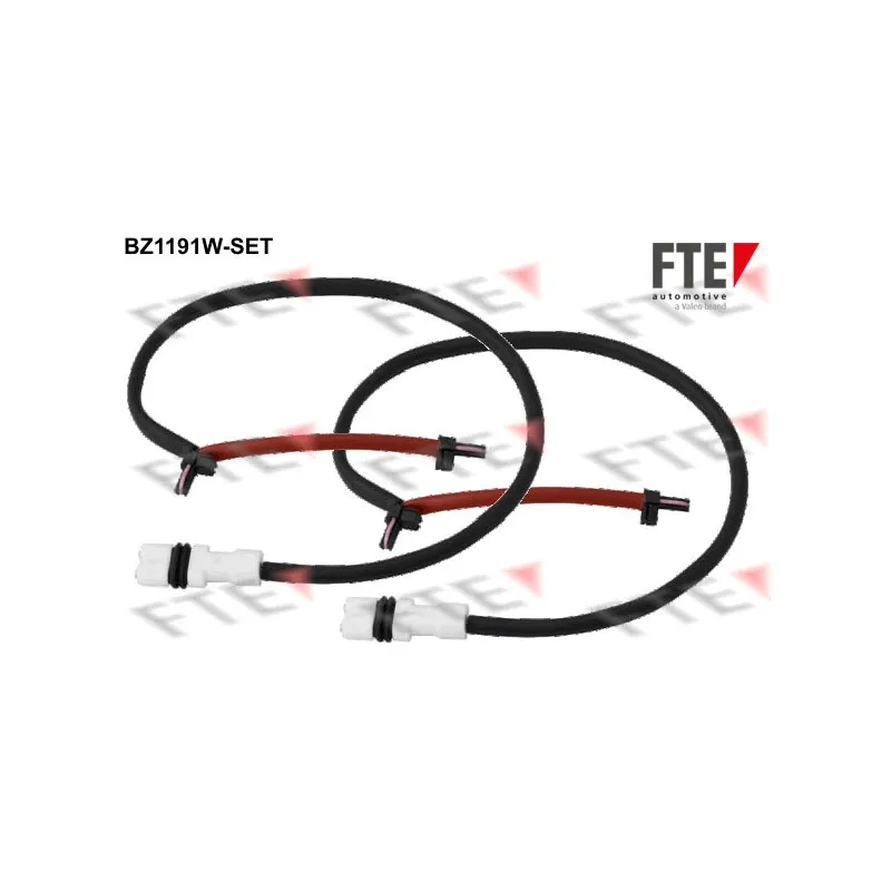 Contact d'avertissement, usure des plaquettes de frein FTE BZ1191W-SET