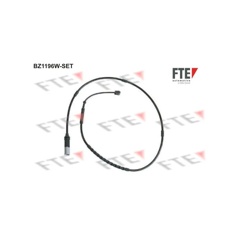 Contact d'avertissement, usure des plaquettes de frein FTE BZ1196W-SET