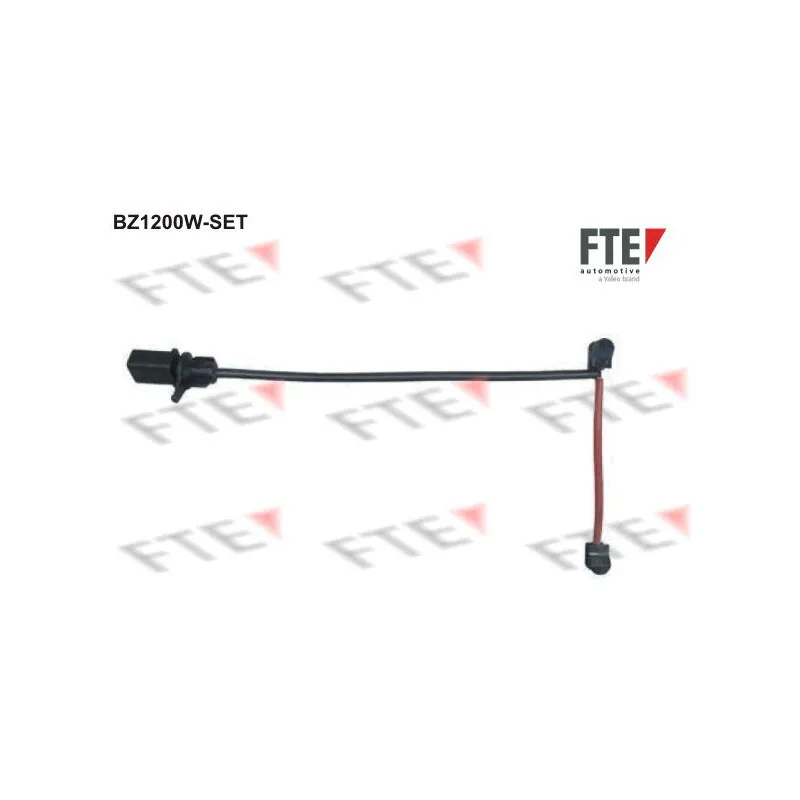 Contact d'avertissement, usure des plaquettes de frein FTE BZ1200W-SET