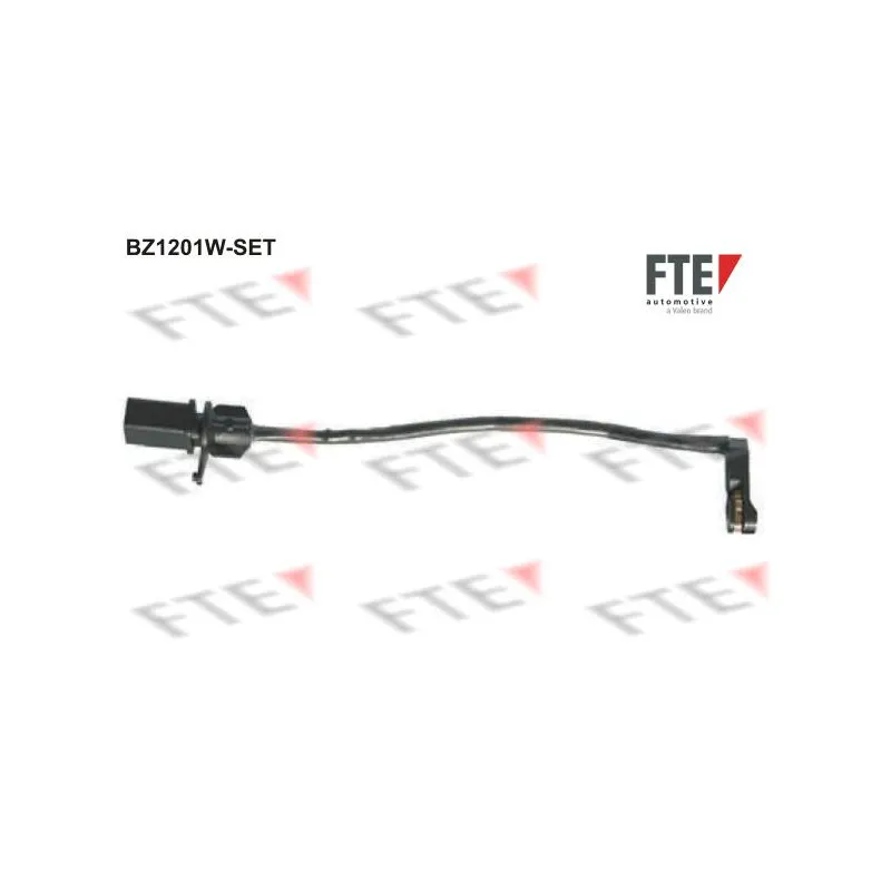 Contact d'avertissement, usure des plaquettes de frein FTE BZ1201W-SET