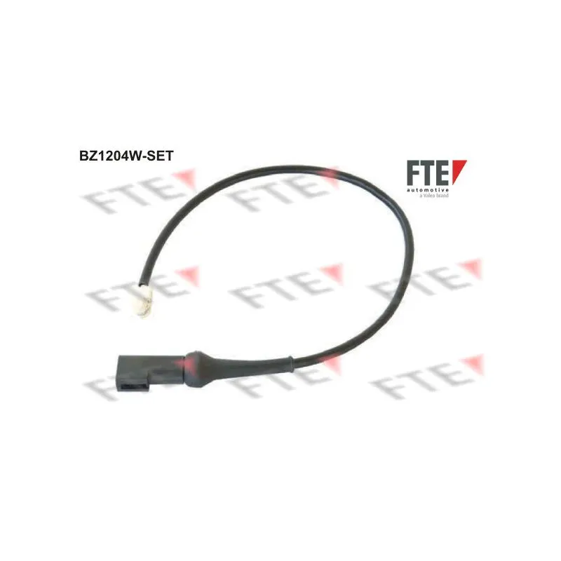 Contact d'avertissement, usure des plaquettes de frein FTE BZ1204W-SET