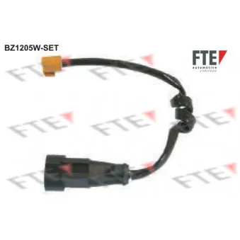 Contact d'avertissement, usure des plaquettes de frein FTE BZ1205W-SET