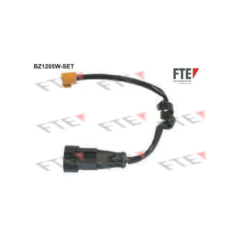 Contact d'avertissement, usure des plaquettes de frein FTE BZ1205W-SET