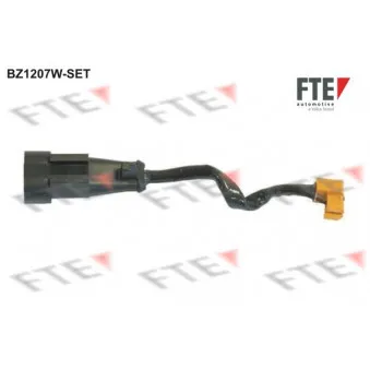 Contact d'avertissement, usure des plaquettes de frein FTE BZ1207W-SET