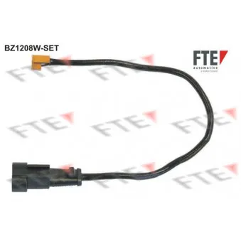 Contact d'avertissement, usure des plaquettes de frein FTE BZ1208W-SET