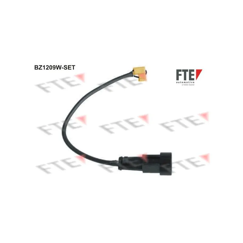 Contact d'avertissement, usure des plaquettes de frein FTE BZ1209W-SET