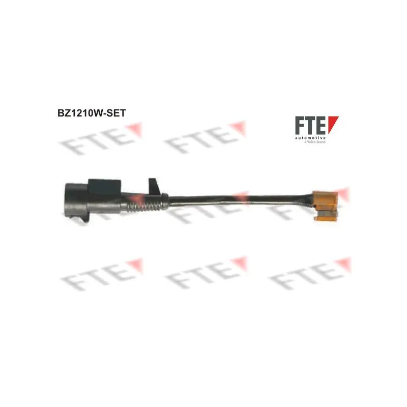 Contact d'avertissement, usure des plaquettes de frein FTE BZ1210W-SET
