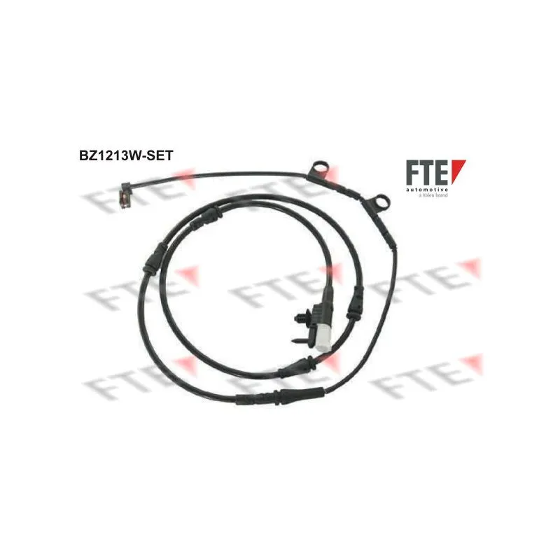 Contact d'avertissement, usure des plaquettes de frein FTE BZ1213W-SET