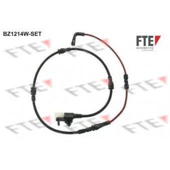 Contact d'avertissement, usure des plaquettes de frein FTE BZ1214W-SET