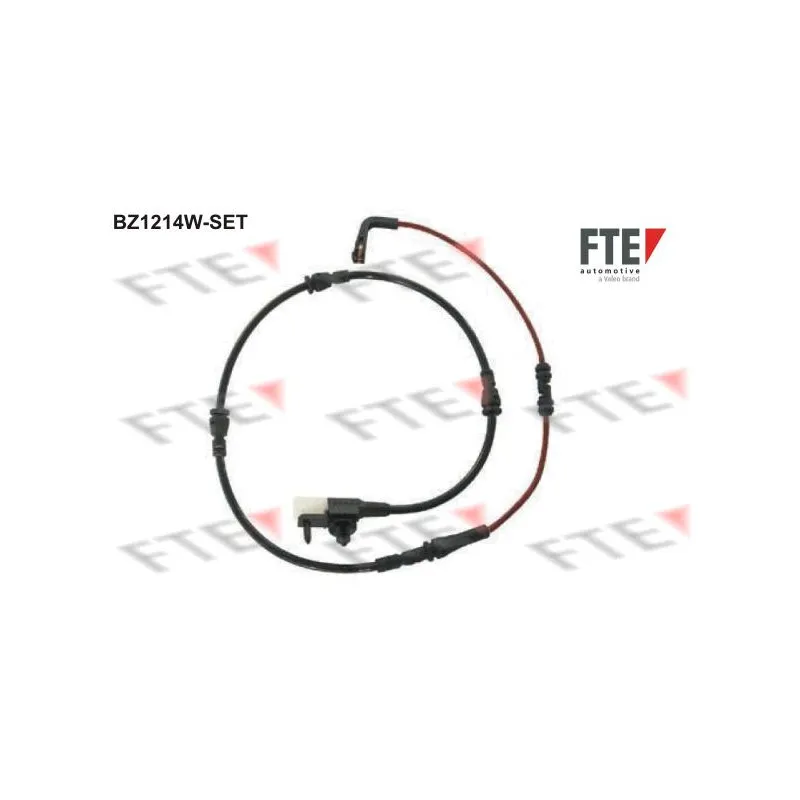 Contact d'avertissement, usure des plaquettes de frein FTE BZ1214W-SET