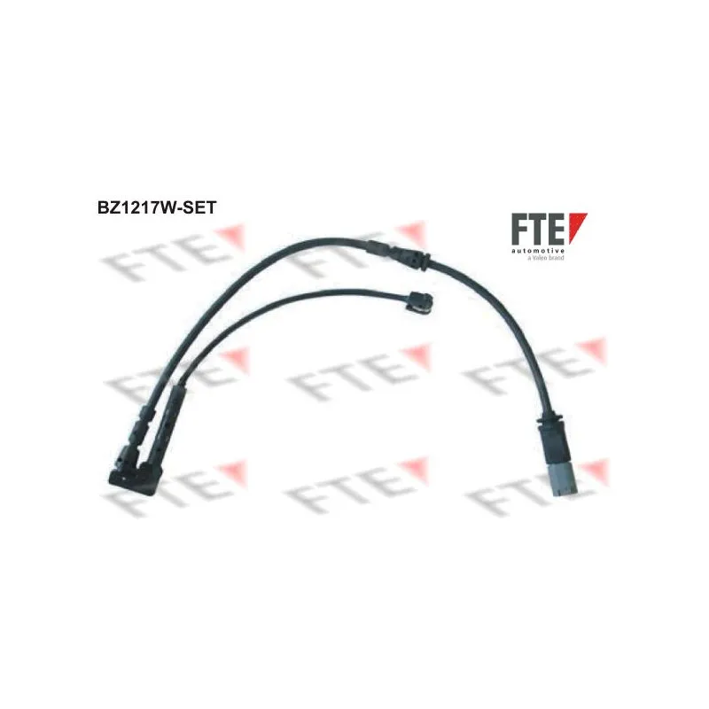 Contact d'avertissement, usure des plaquettes de frein FTE BZ1217W-SET