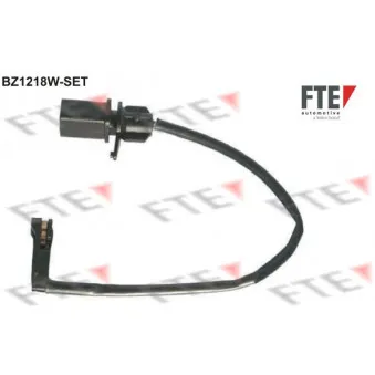 Contact d'avertissement, usure des plaquettes de frein FTE BZ1218W-SET