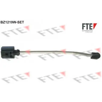 Contact d'avertissement, usure des plaquettes de frein FTE BZ1219W-SET