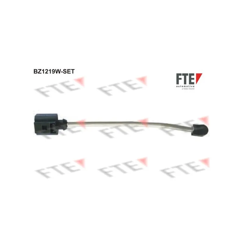 Contact d'avertissement, usure des plaquettes de frein FTE BZ1219W-SET
