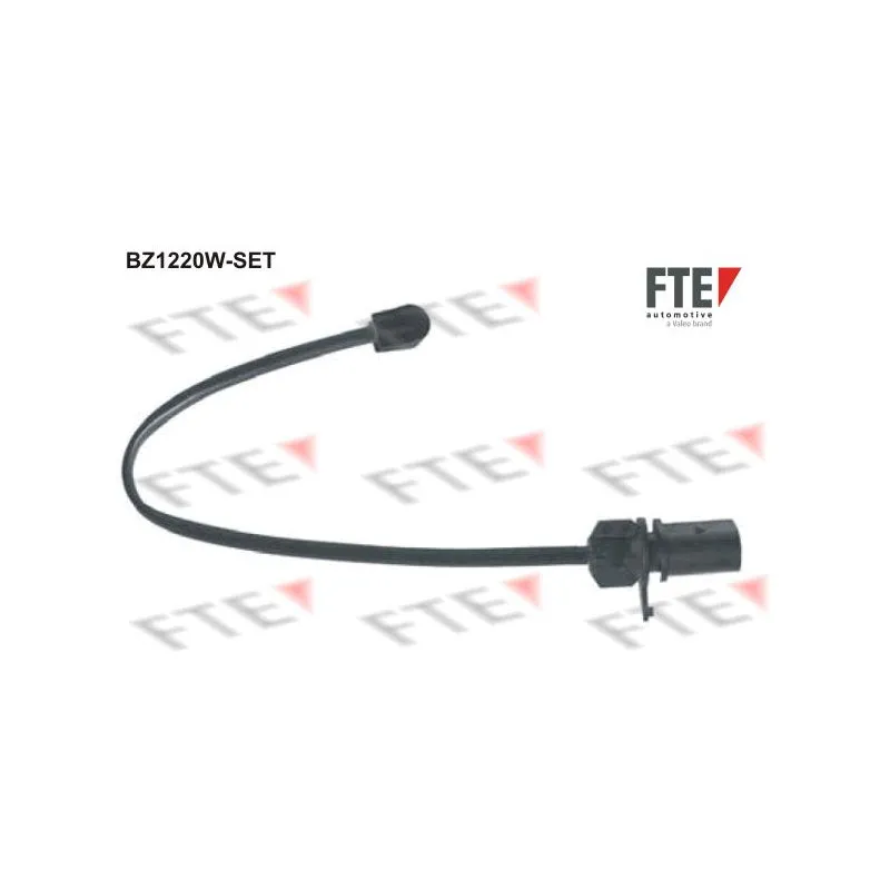 Contact d'avertissement, usure des plaquettes de frein FTE BZ1220W-SET
