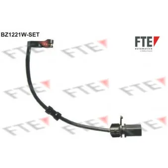 Contact d'avertissement, usure des plaquettes de frein FTE BZ1221W-SET