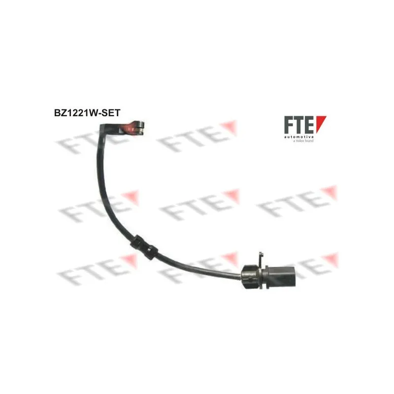Contact d'avertissement, usure des plaquettes de frein FTE BZ1221W-SET