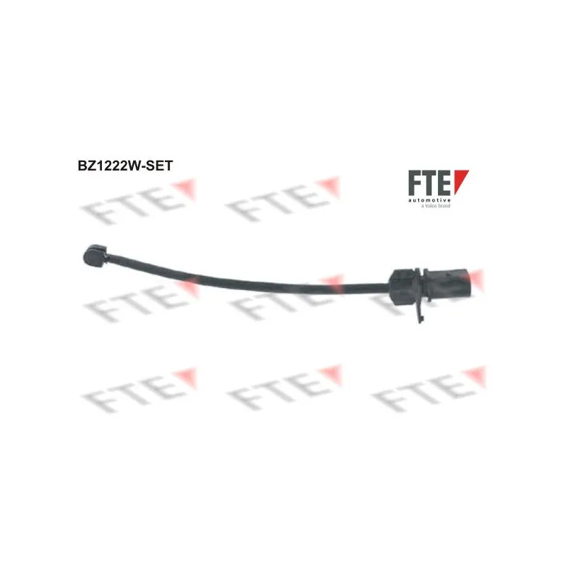 Contact d'avertissement, usure des plaquettes de frein FTE BZ1222W-SET