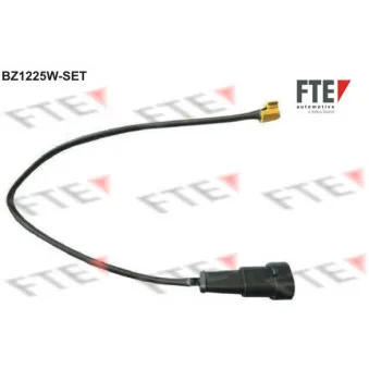 Contact d'avertissement, usure des plaquettes de frein FTE BZ1225W-SET