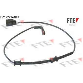 Contact d'avertissement, usure des plaquettes de frein FTE BZ1227W-SET