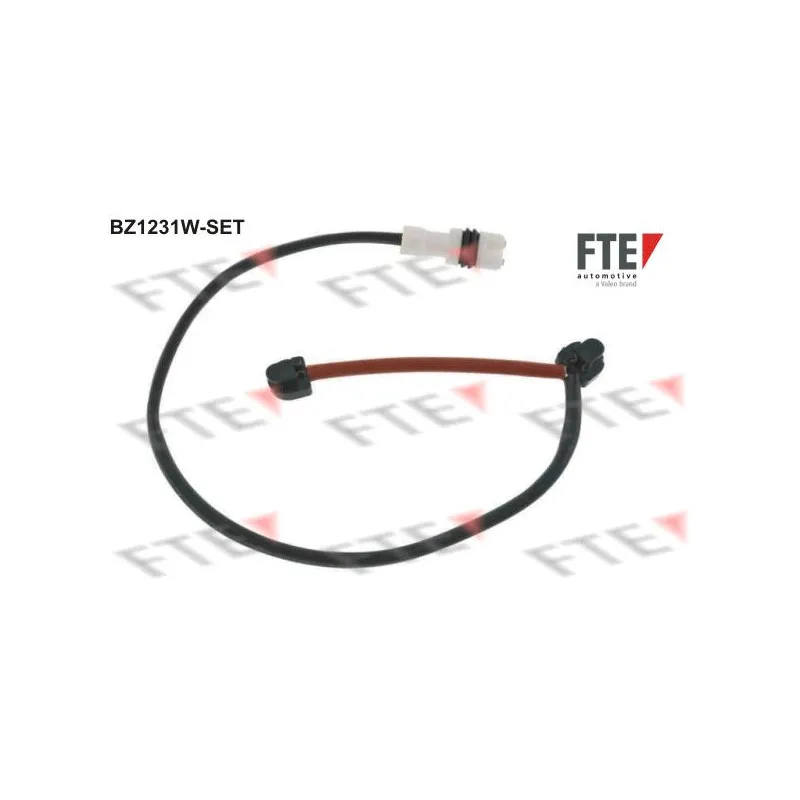 Contact d'avertissement, usure des plaquettes de frein FTE BZ1231W-SET
