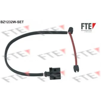 Contact d'avertissement, usure des plaquettes de frein FTE BZ1232W-SET
