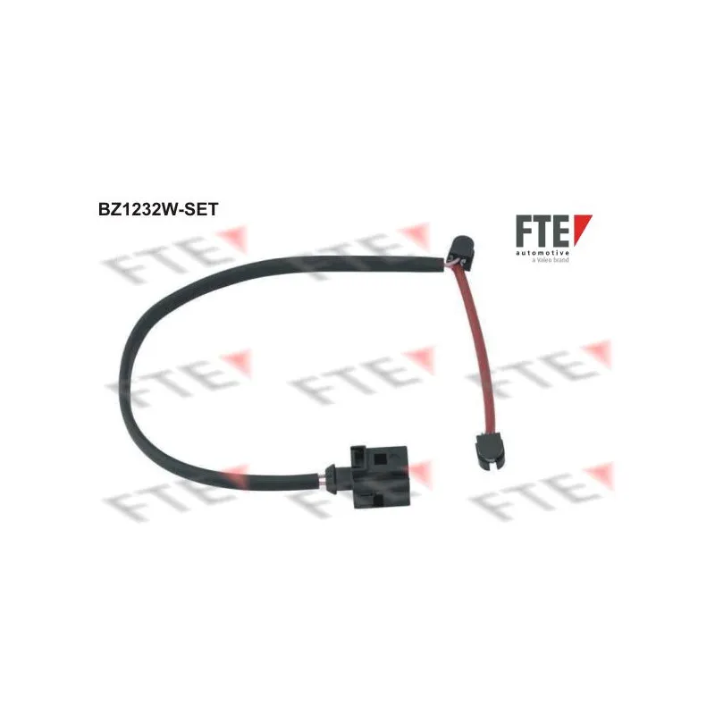 Contact d'avertissement, usure des plaquettes de frein FTE BZ1232W-SET