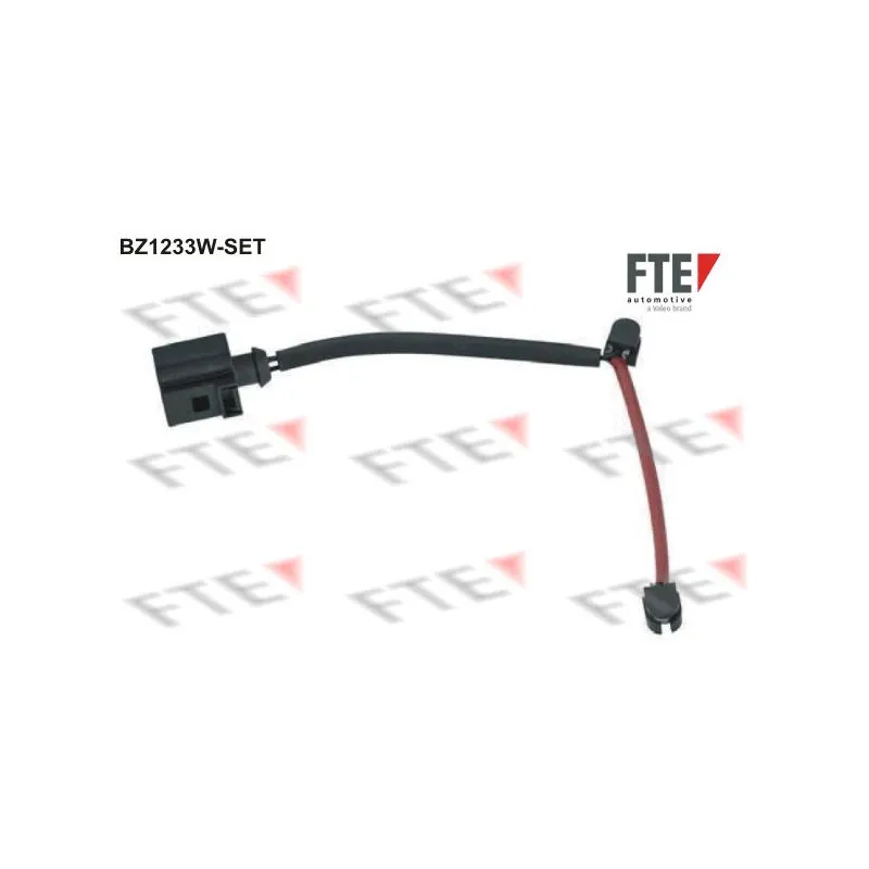 Contact d'avertissement, usure des plaquettes de frein FTE BZ1233W-SET