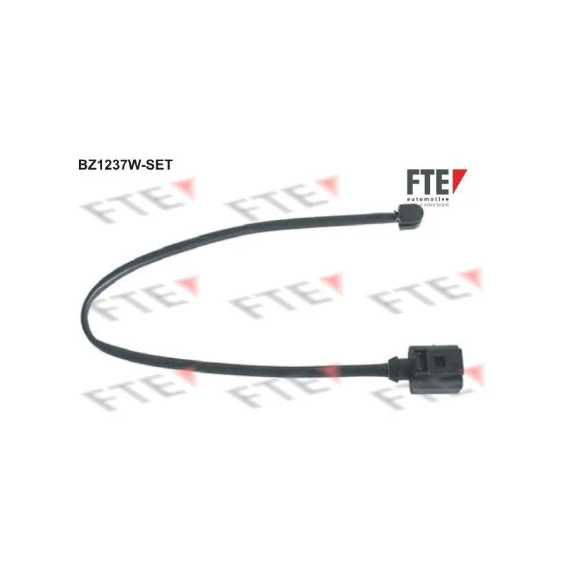 Contact d'avertissement, usure des plaquettes de frein FTE BZ1237W-SET