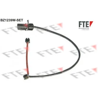 Contact d'avertissement, usure des plaquettes de frein FTE BZ1239W-SET