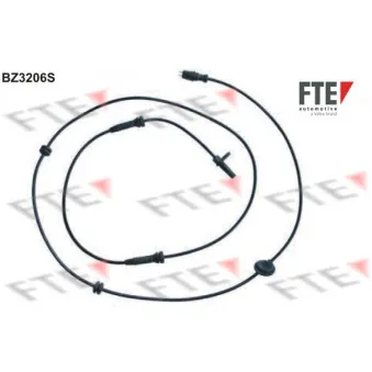 Capteur, vitesse de roue FTE BZ3206S