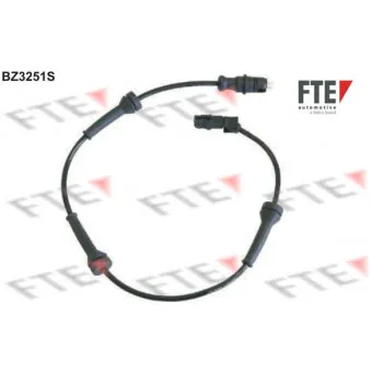 Capteur, vitesse de roue FTE BZ3251S