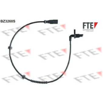 Capteur, vitesse de roue FTE BZ3260S